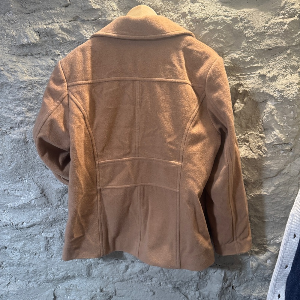 Camel Colored Double Breasted Wool Covington Xl (… - image 4